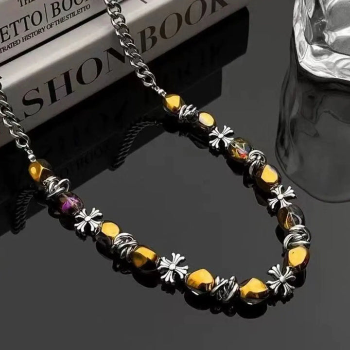 Mirage Beaded Chain Necklace | Salty