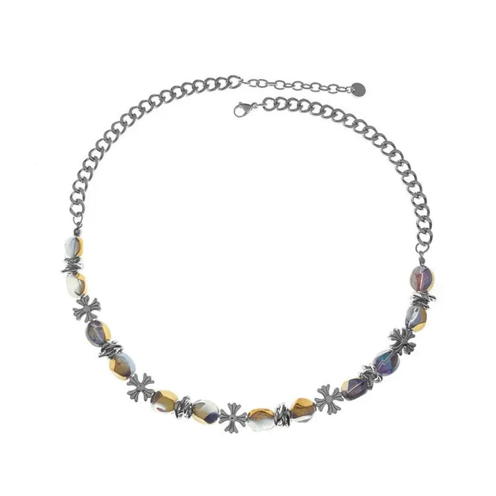 Mirage Beaded Chain Necklace | Salty