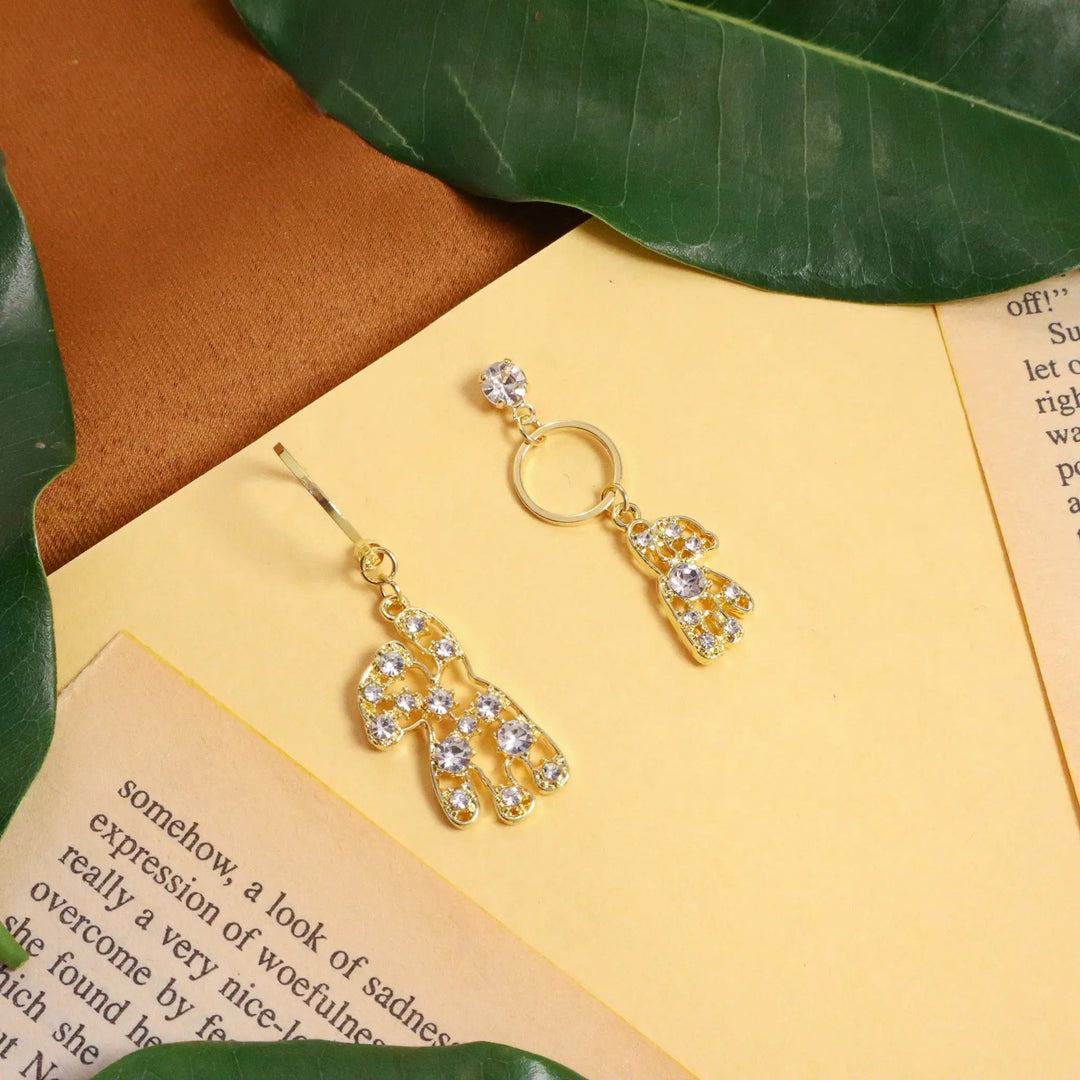 Mis Match Modern Earrings - Salty Accessories