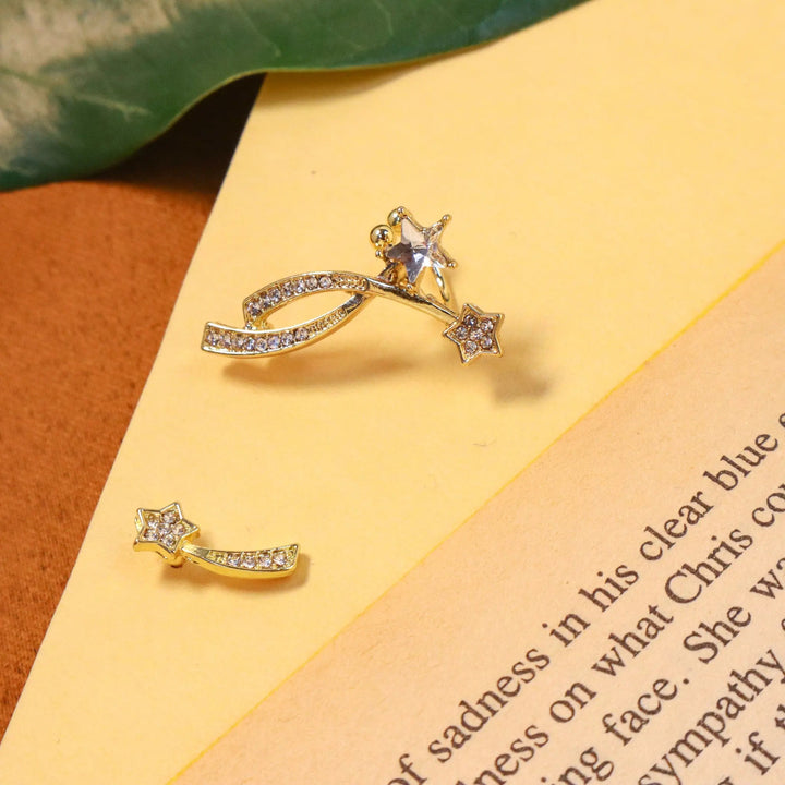 Mis match crystal earrings