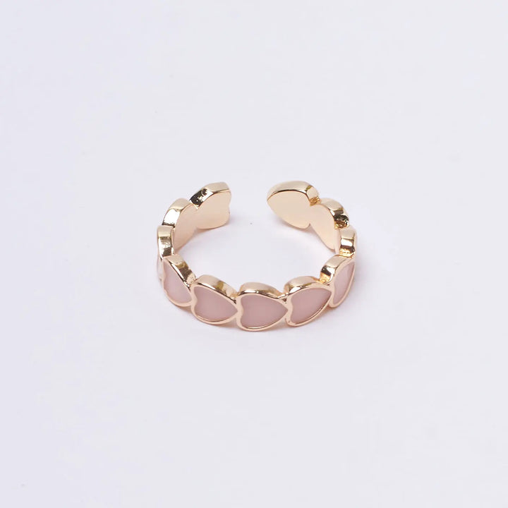Mocha Me Hearts Ring | Salty