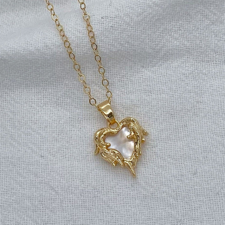 Mod Era Charm Necklace - Golden Salty