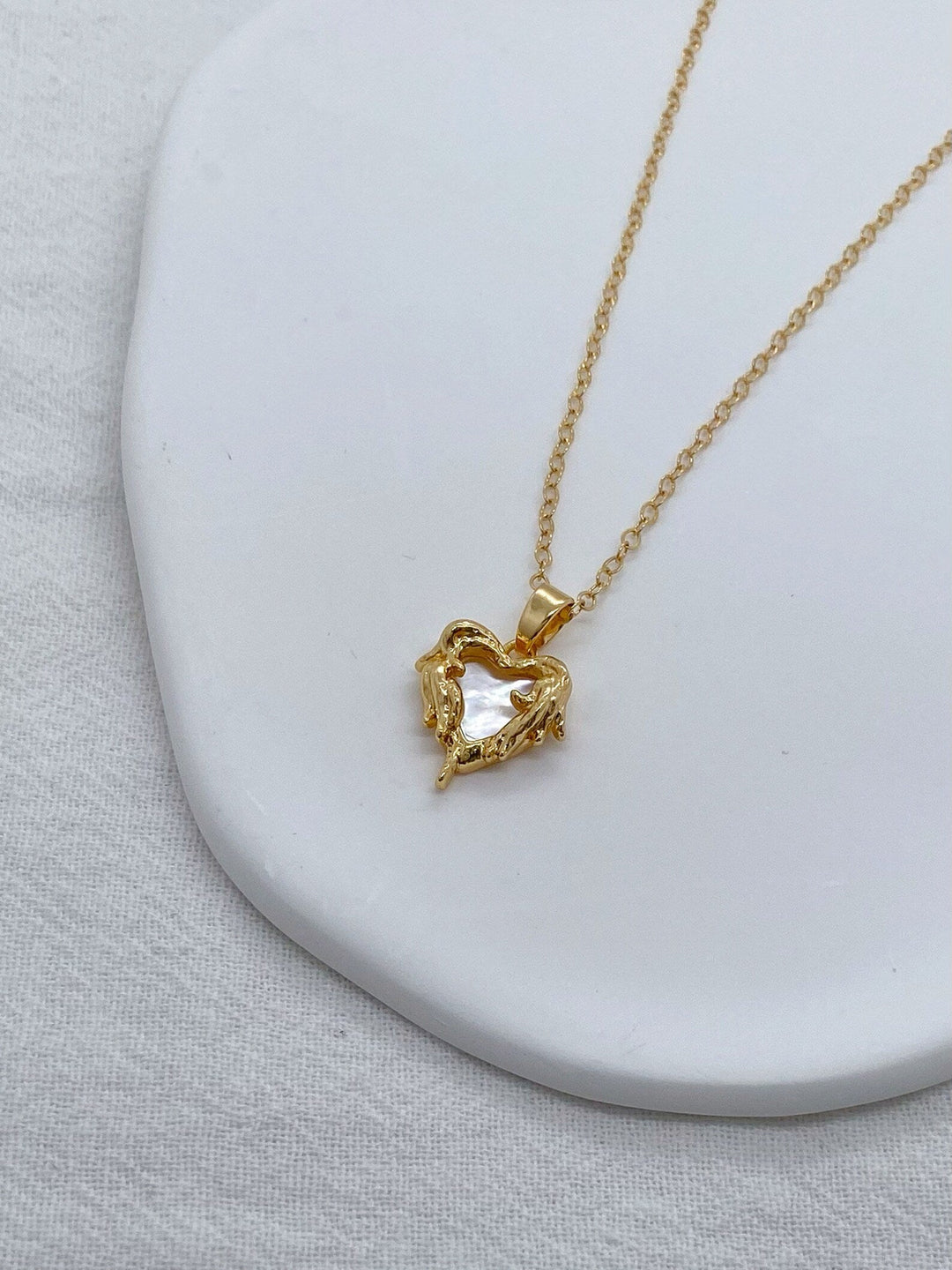 Mod Era Charm Necklace - Golden - Salty Accessories