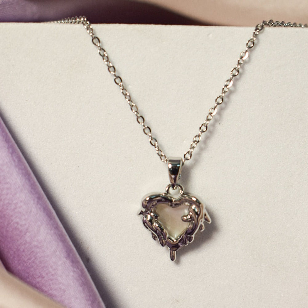 Mod Era Charm Necklace - Silver - Salty Accessories