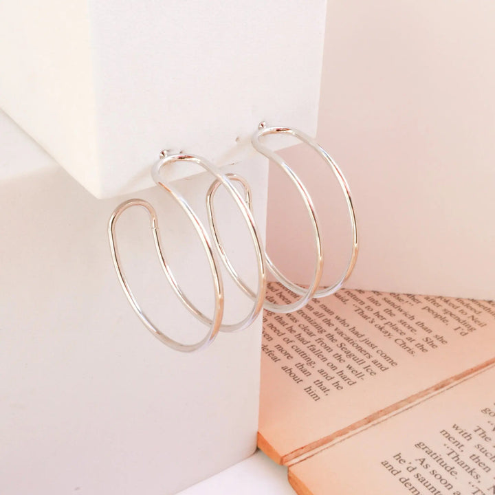 Modern K-Pop Hoops - Salty Accessories