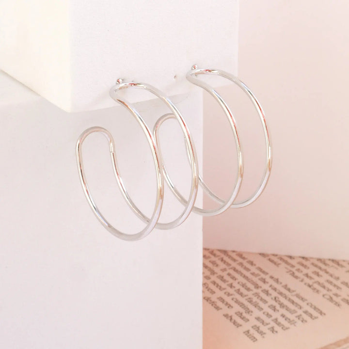 Modern K-Pop Hoops - Salty Accessories