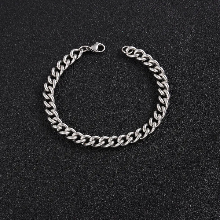 Modern Monk Silver Bracelet - Salty Accessories