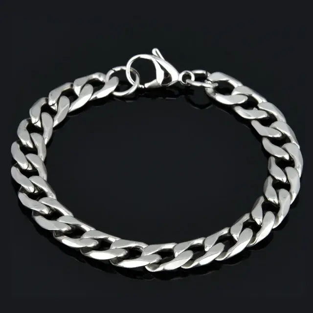 Modern Monk Silver Bracelet - Salty Accessories
