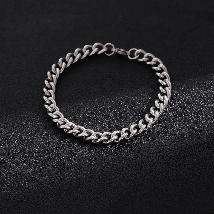 Modern Monk Silver Bracelet - Salty Accessories