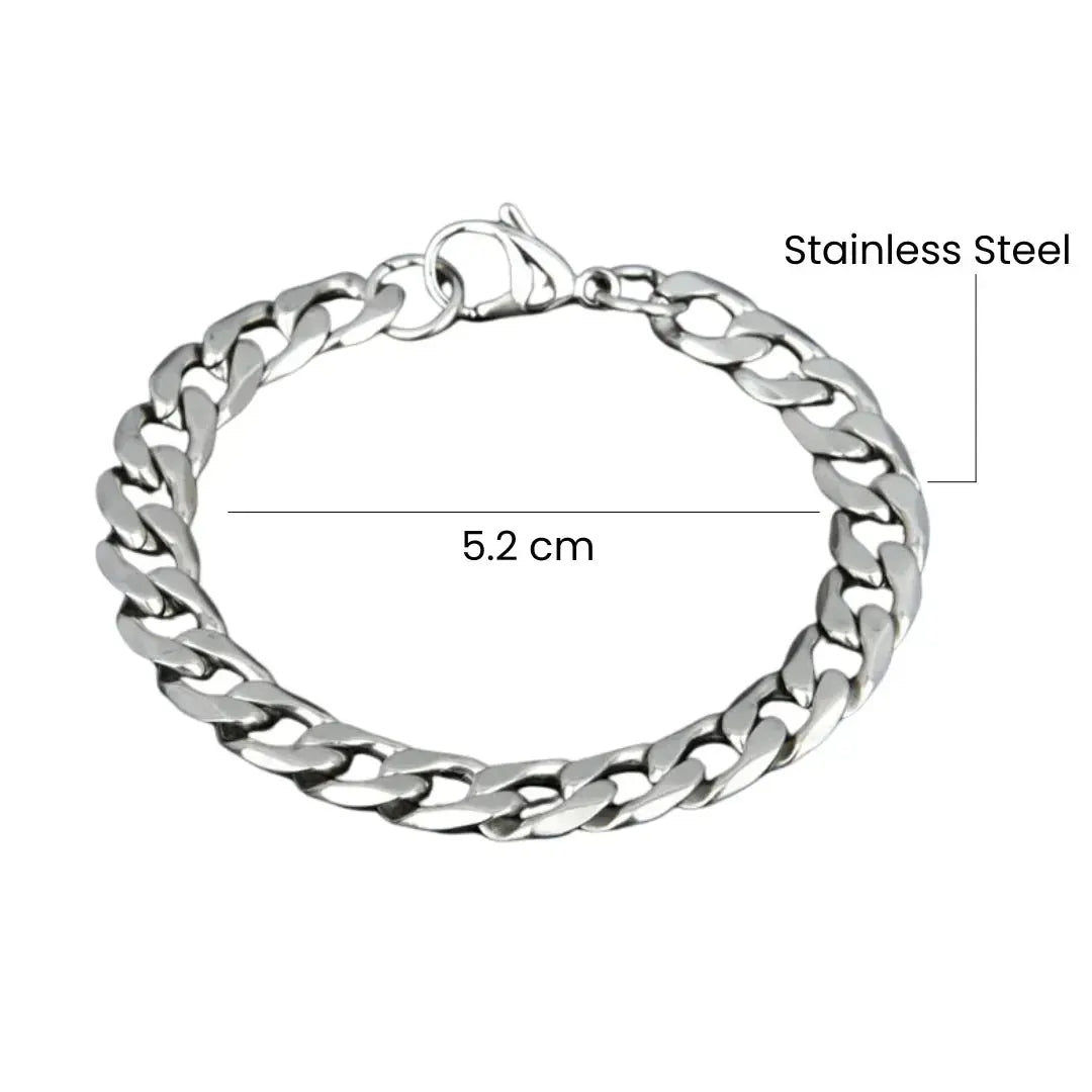 Modern Monk Silver Bracelet - Salty Accessories