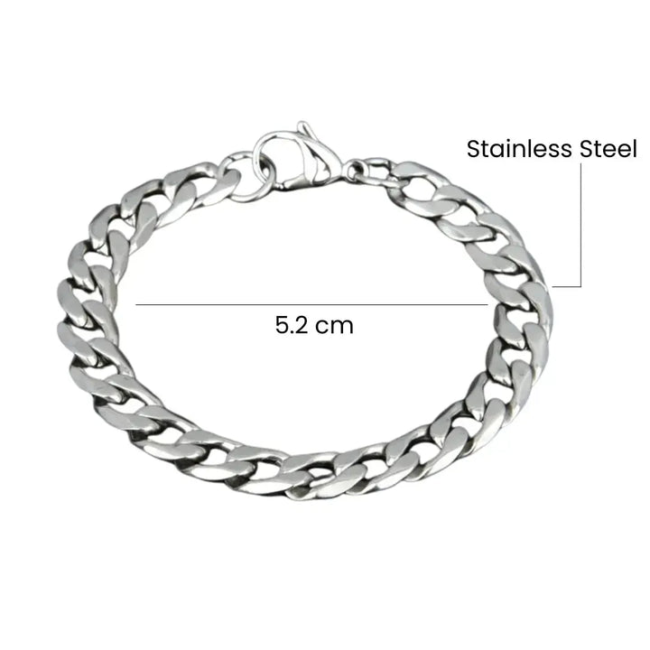 Modern Monk Silver Bracelet - Salty Accessories