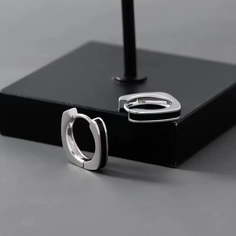 Modern Silver Earrings - Salty Accessories