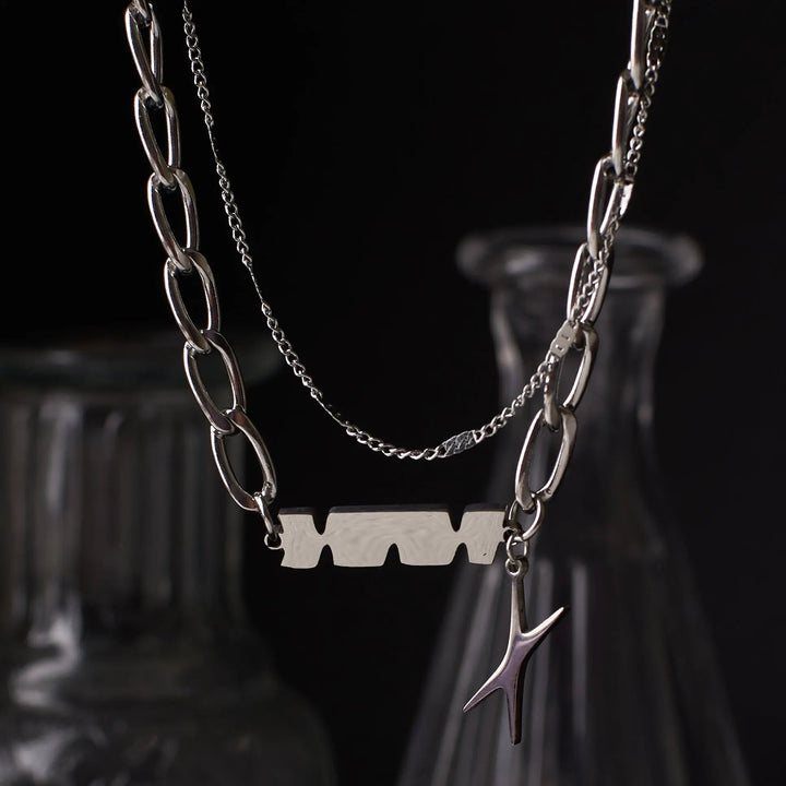 Personalised Modern Stack Chain - Salty Accessories