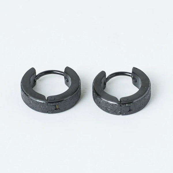 Modern You Black Earrings