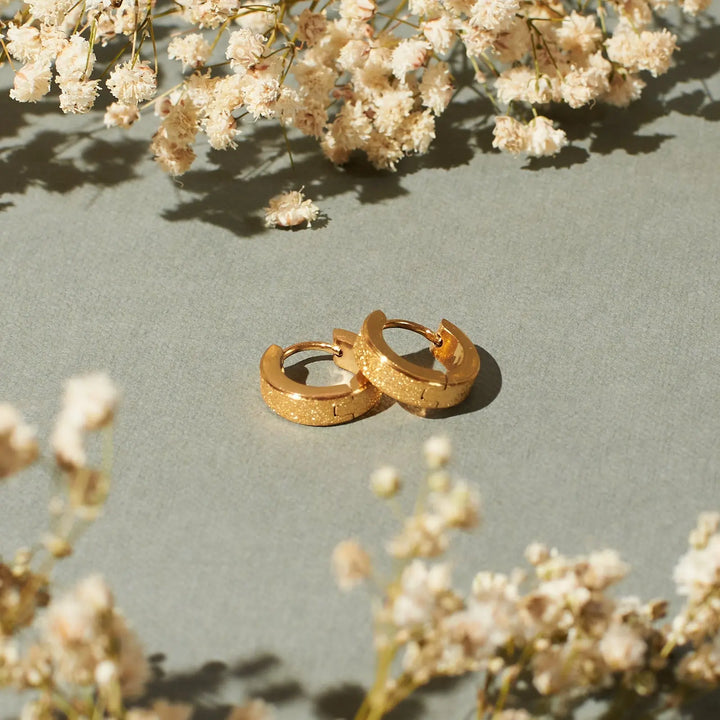 Modern You Golden Earrings - Salty Accessories