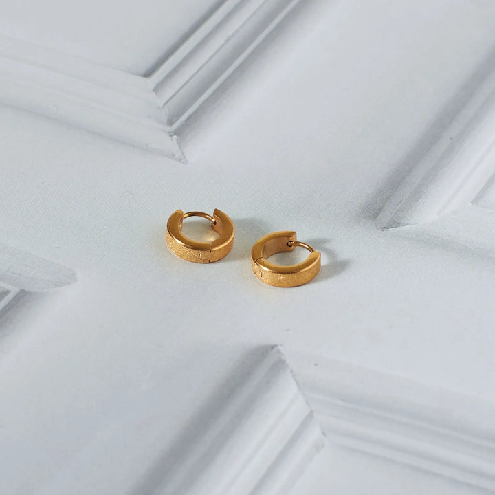Modern You Golden Earrings - Salty Accessories
