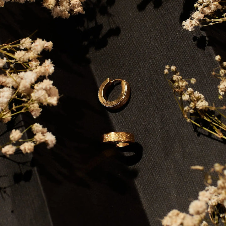 Modern You Golden Earrings - Salty Accessories