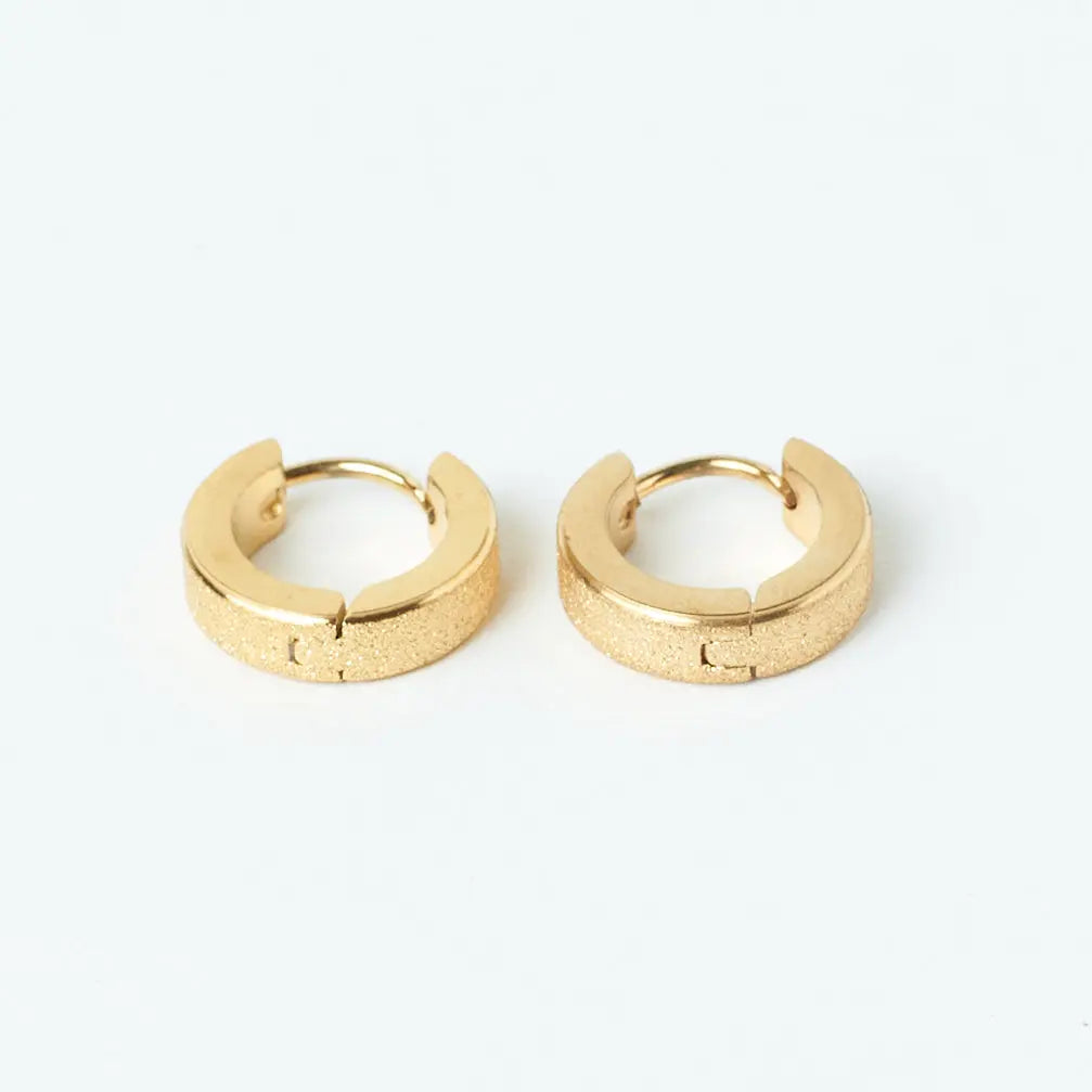 Modern You Golden Earrings - Salty Accessories