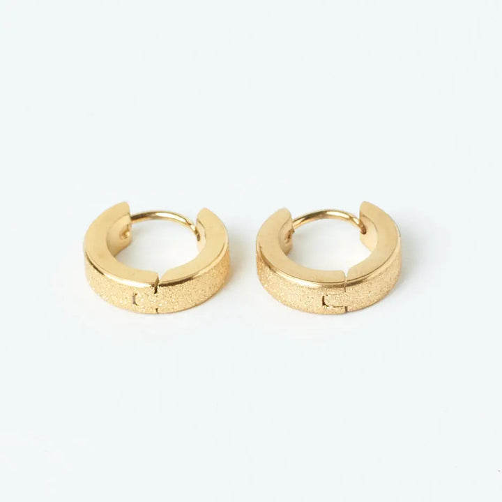 Modern You Golden Earrings - Salty Accessories