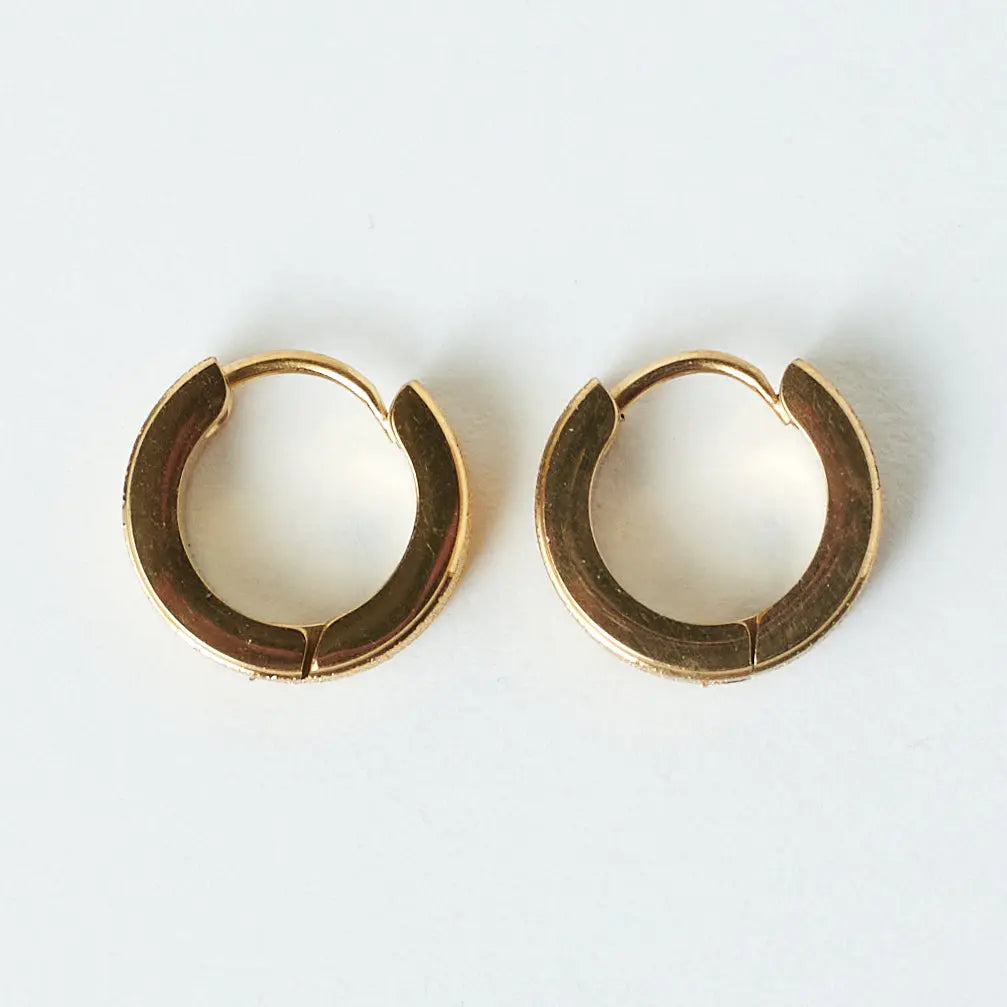 Modern You Golden Earrings - Salty Accessories