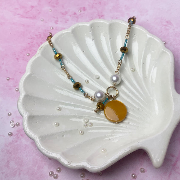 Modern Ballet Pearl Bracelet