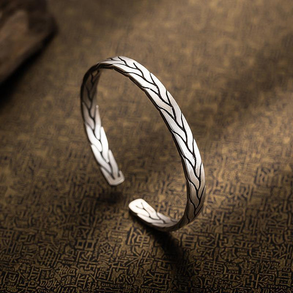 Mohawk Silver Cuff