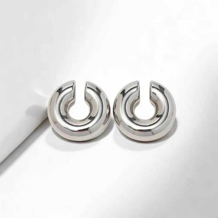 Molten Orbit Hoop Earrings | Salty