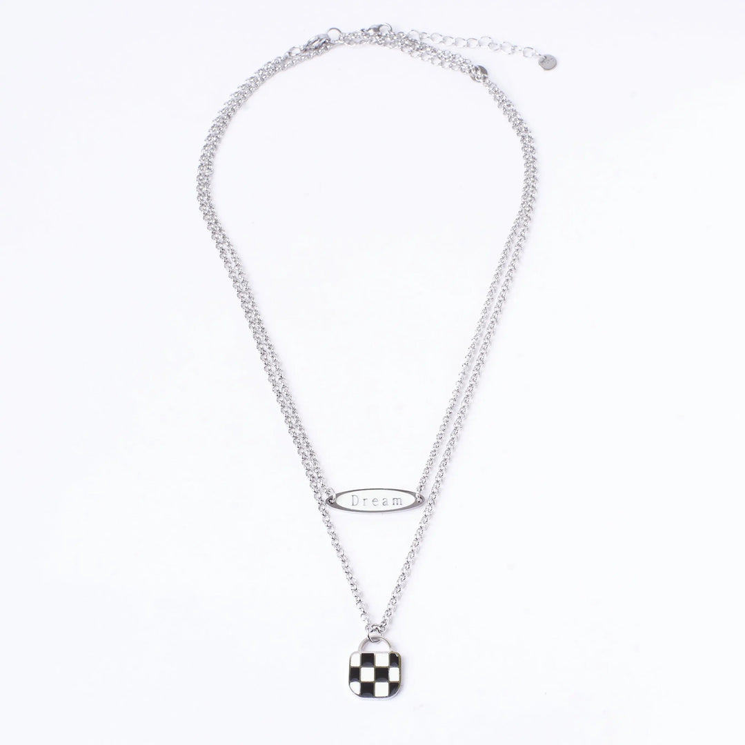 Monochromatic Marvel Silver Chain | Salty