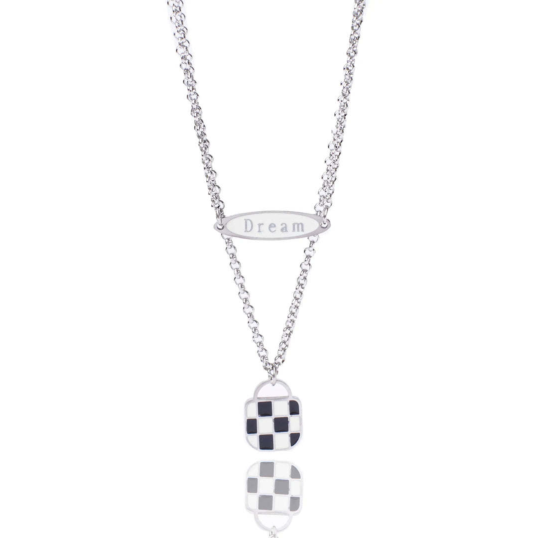 Monochromatic Marvel Silver Chain | Salty