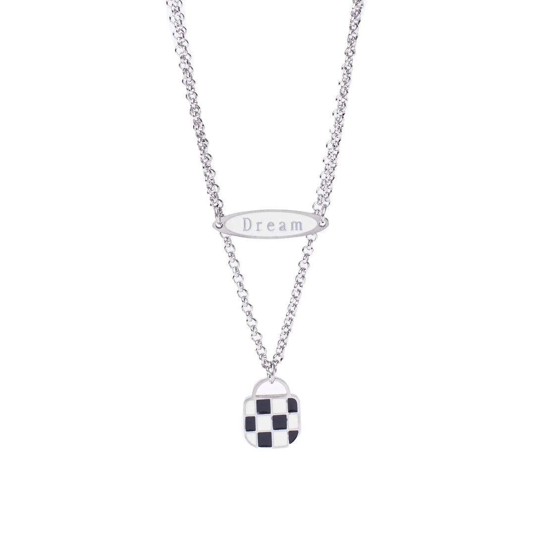 Monochromatic Marvel Silver Chain | Salty