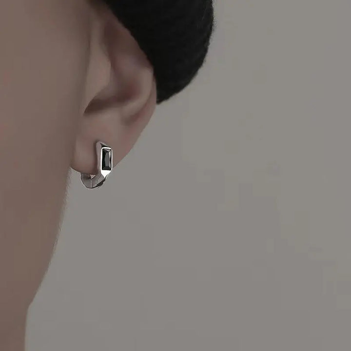Monoliths Silver Earrings - Salty Accessories