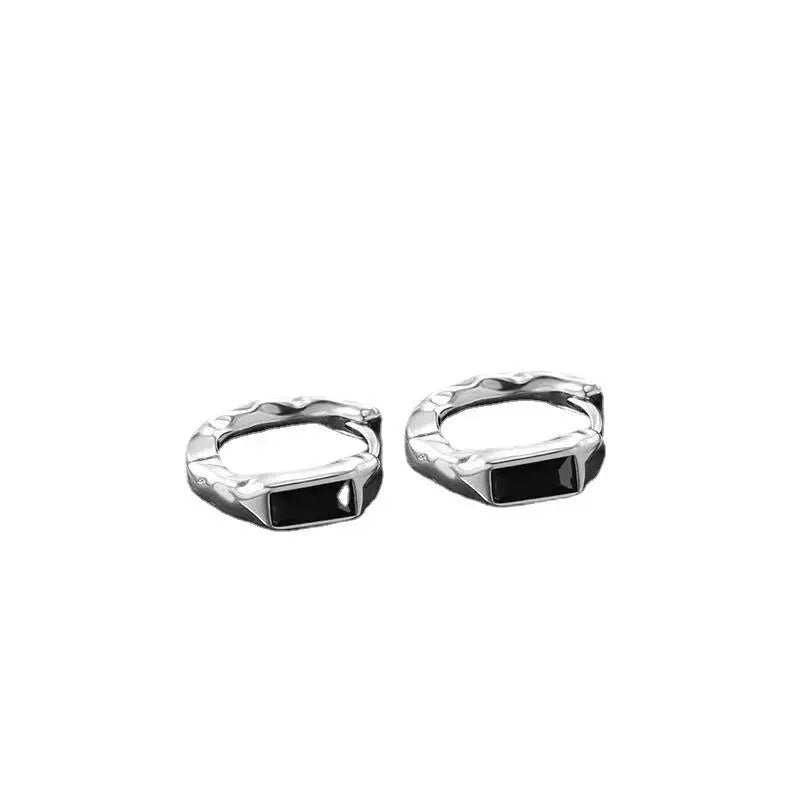 Monoliths Silver Earrings - Salty Accessories