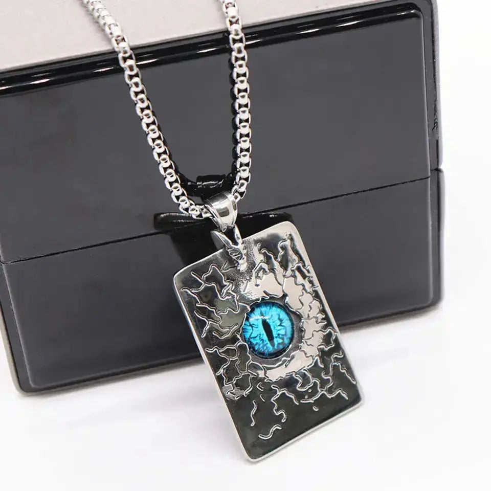 Monster'S Eye Locket Chain - Salty Accessories