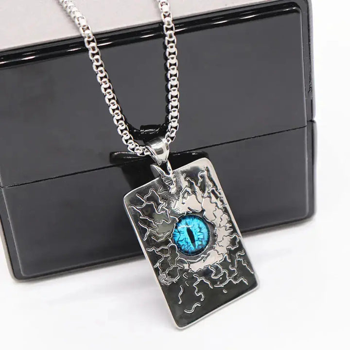 Monster'S Eye Locket Chain - Salty Accessories