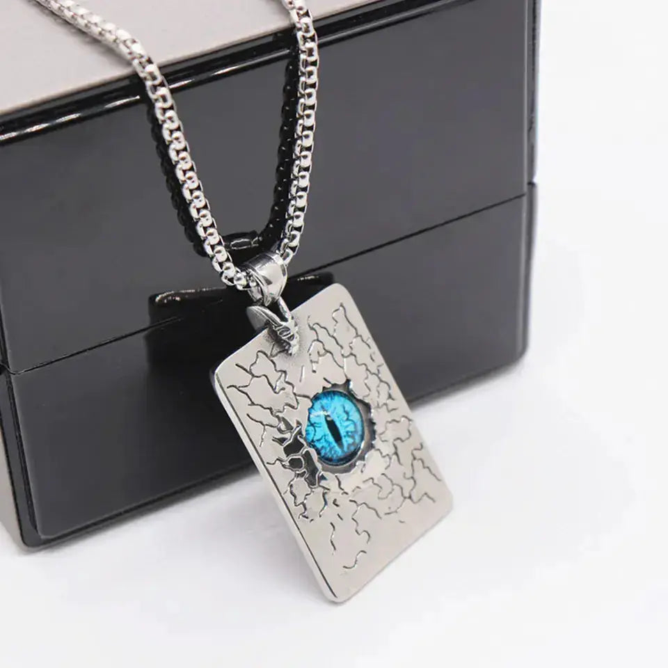 Monster'S Eye Locket Chain - Salty Accessories