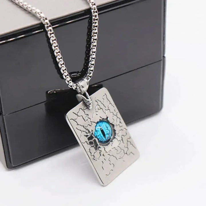 Monster'S Eye Locket Chain - Salty Accessories