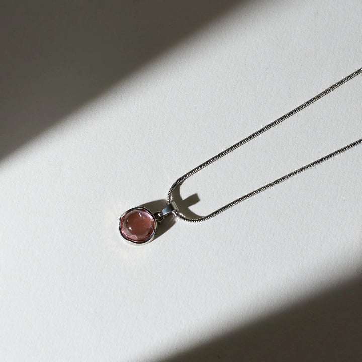 Moon Stone Healing Silver Chain - Salty Accessories