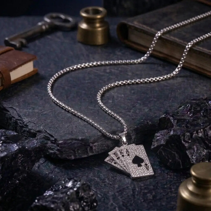 Moonlit Monarch Mens Chain & Bracelet Set | Salty