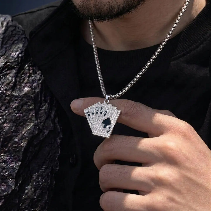 Moonlit Monarch Mens Chain & Bracelet Set | Salty