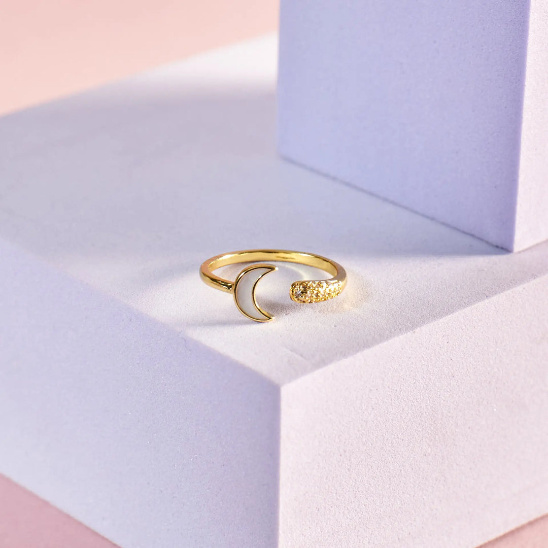 Moonshadow Charm Ring | Salty