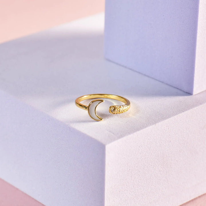 Moonshadow Charm Ring | Salty