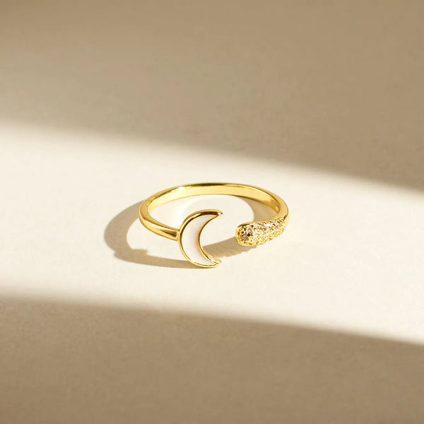 Moonshadow Charm Ring