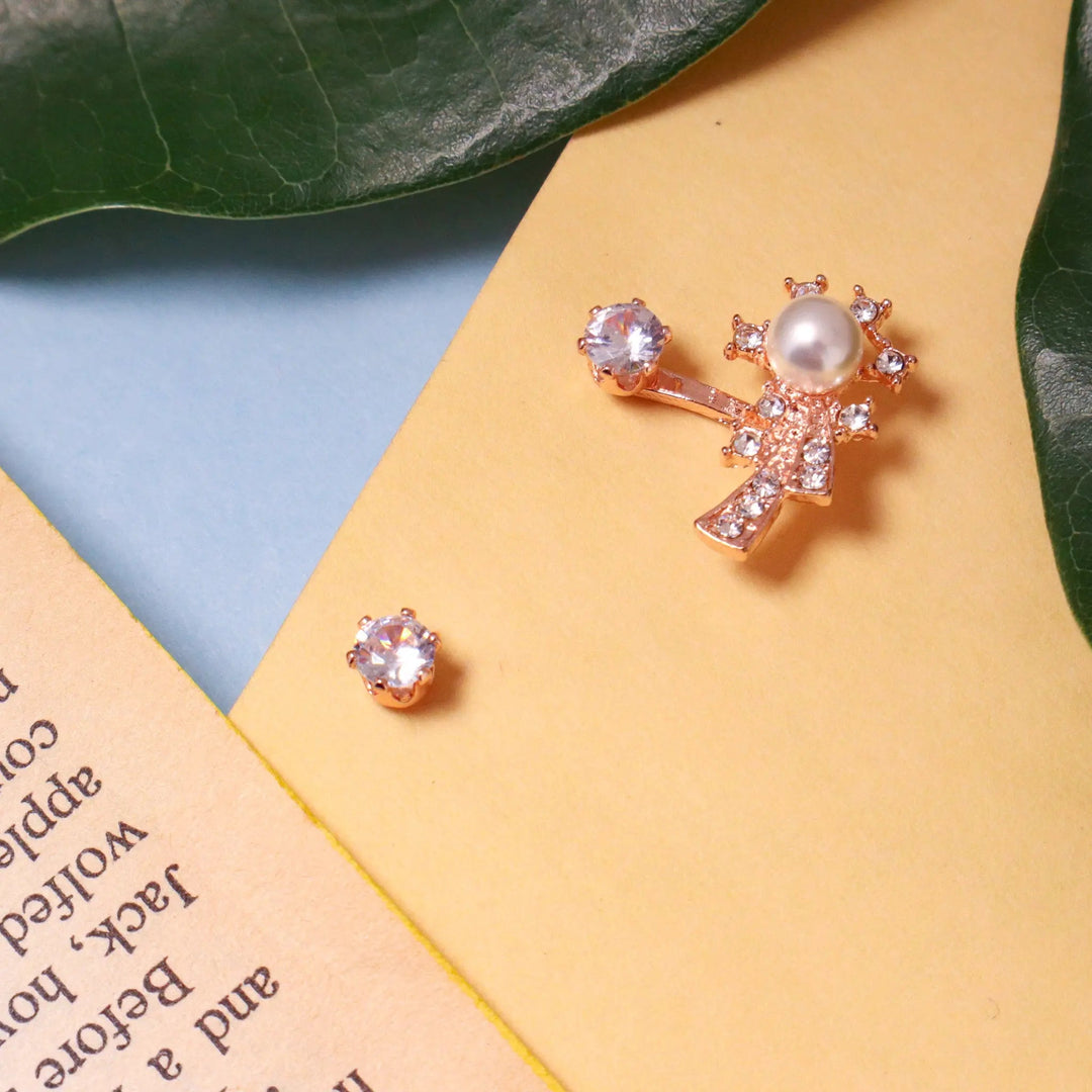Morning Dream Pearly Earring (2in1) - Salty Accessories