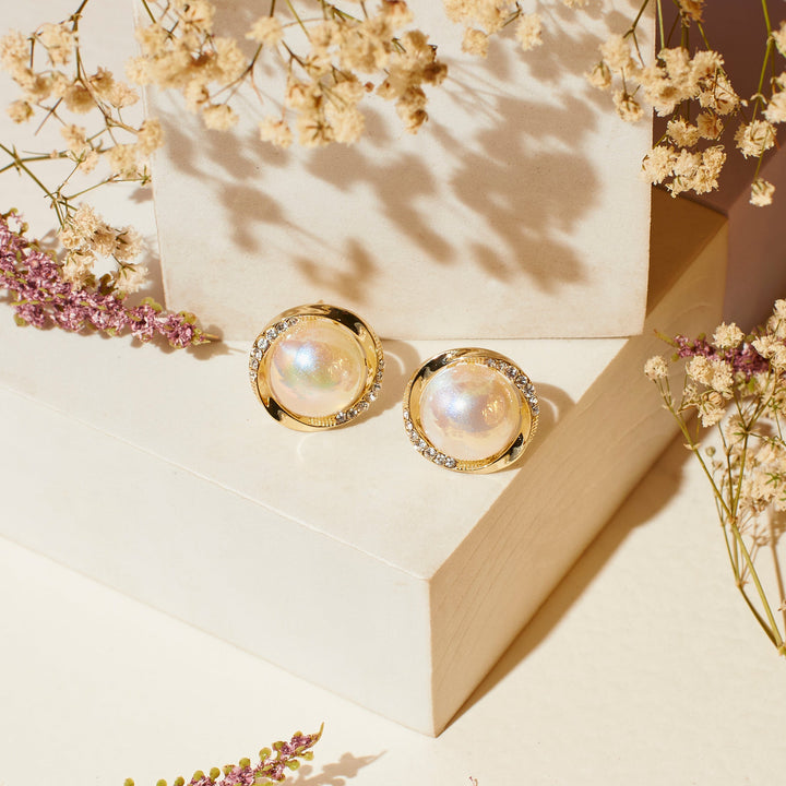 Mother of Pearl Chic Studs - Salty Accessories