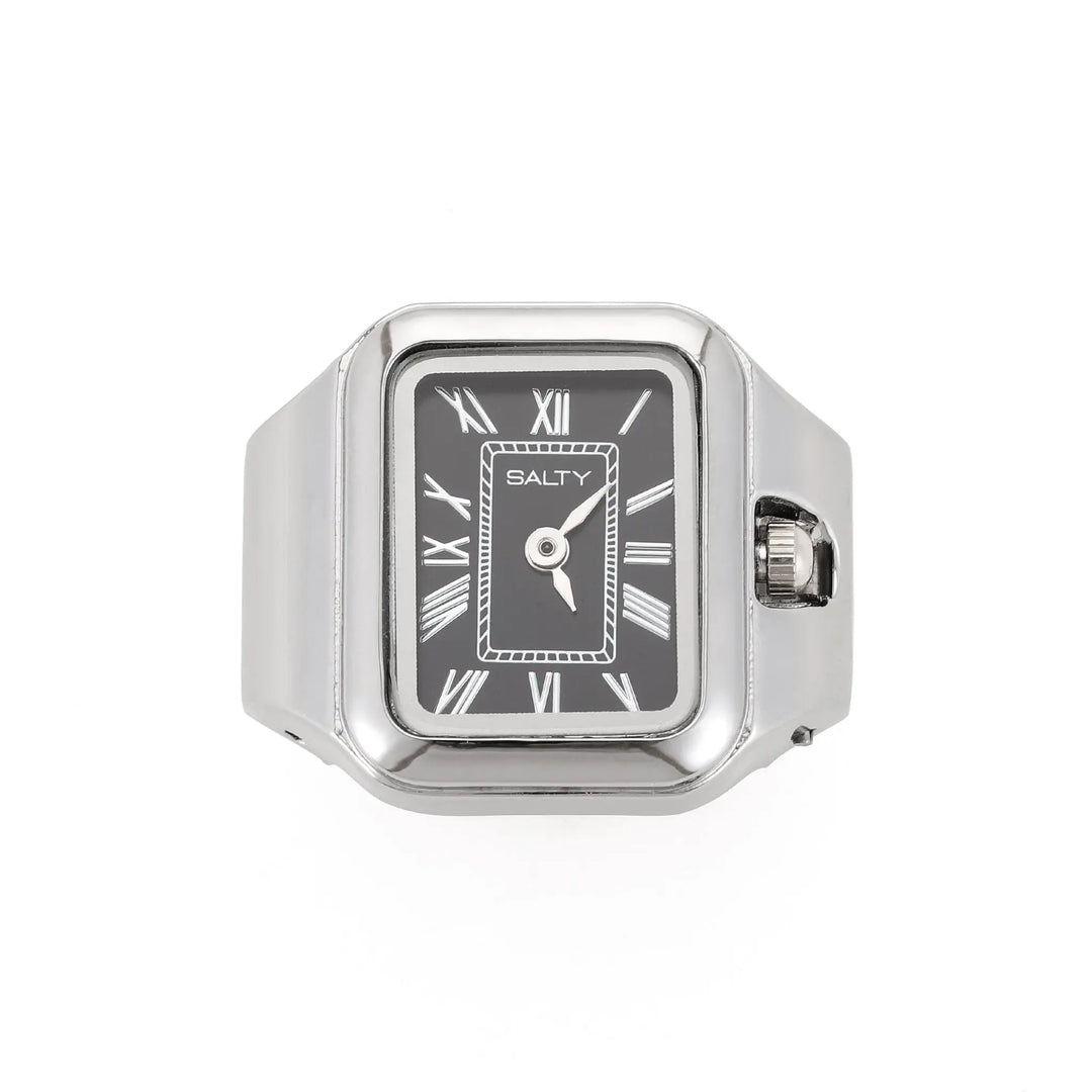 Mr. Perfectionist and Lady Boss Watch Rings for Couple | Salty