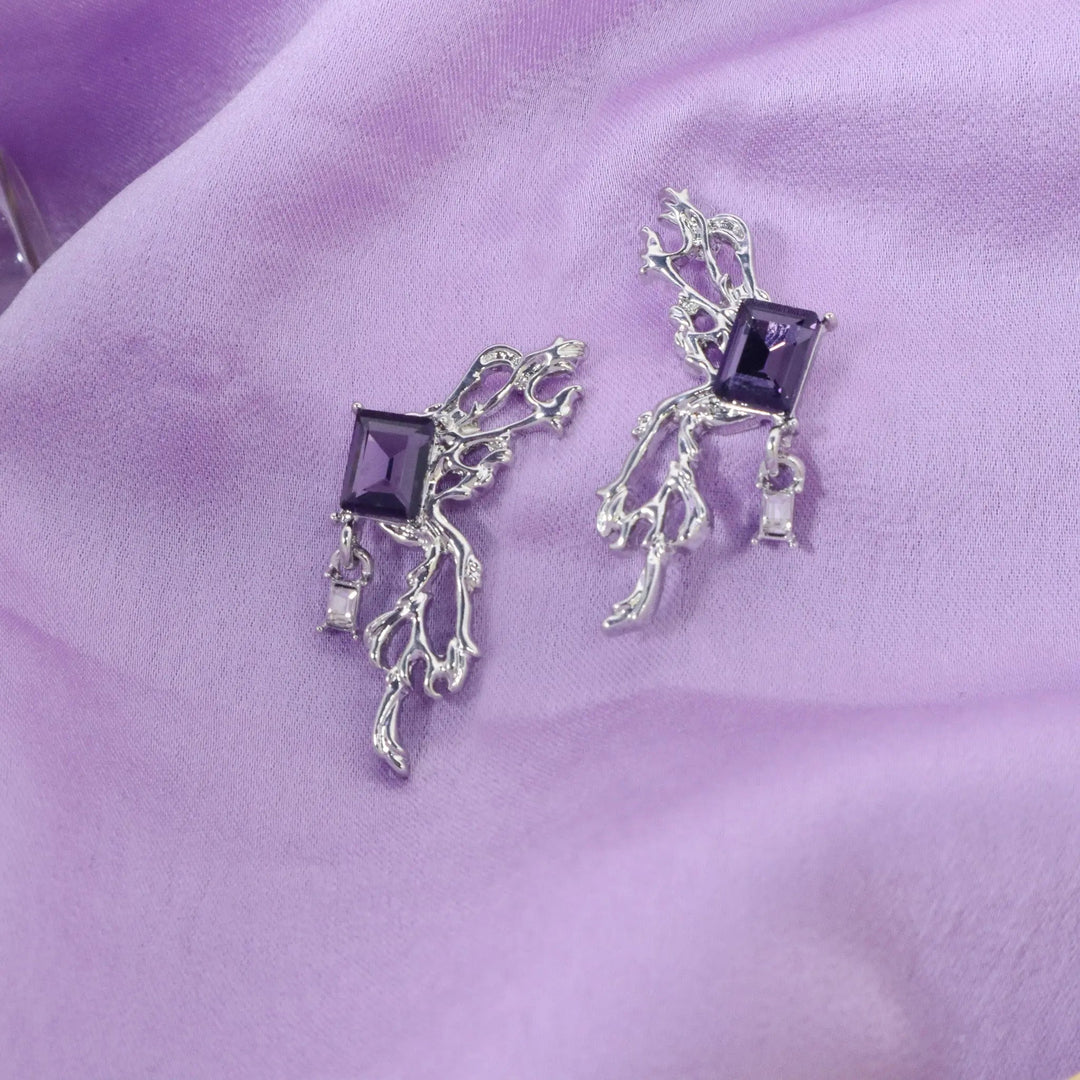 Mulberry Fly Earrings - Salty Accessories