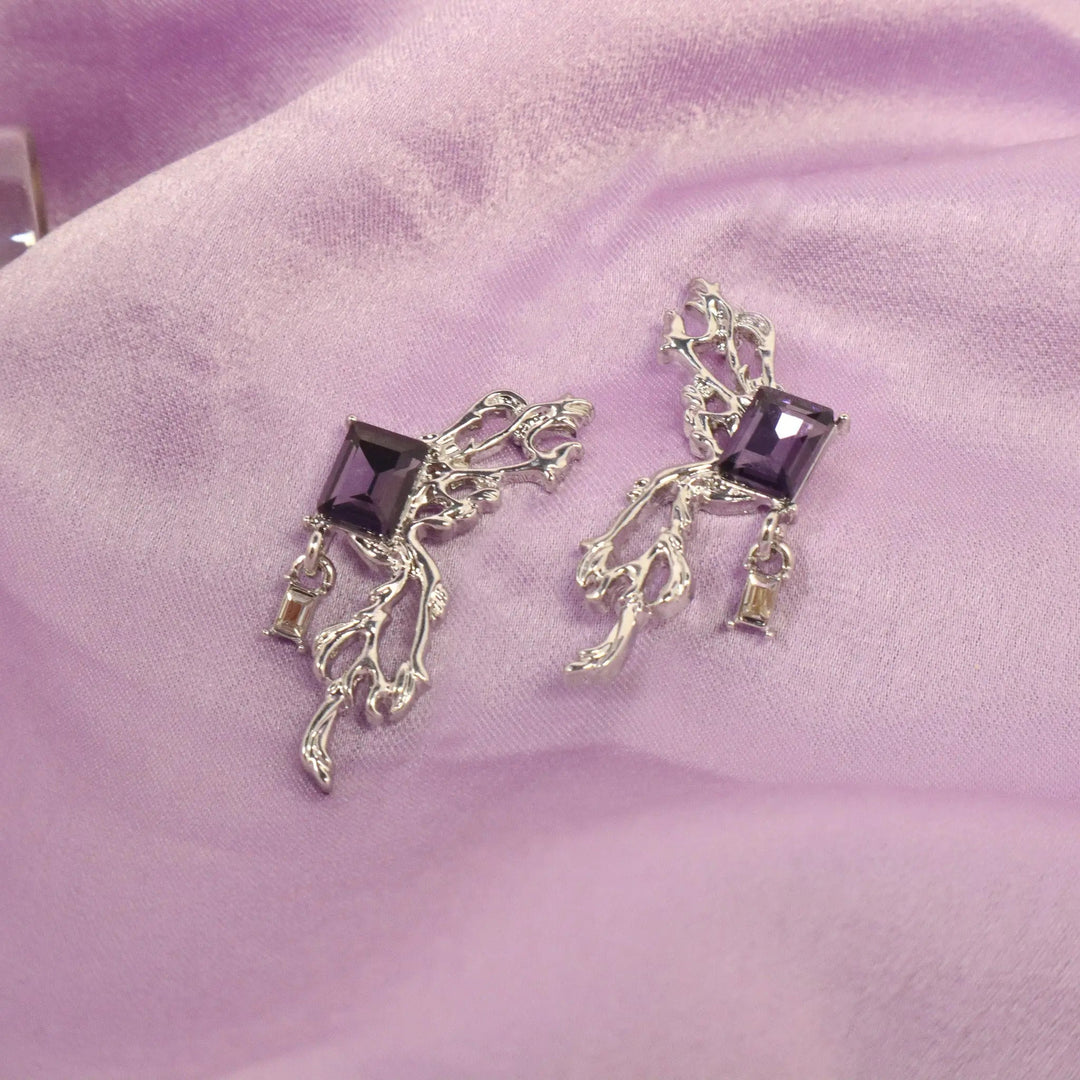 Mulberry Fly Earrings - Salty Accessories