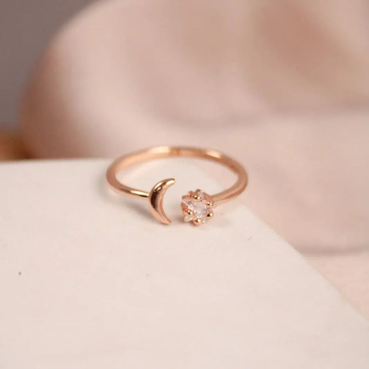 My Moon And Sun Ring - Salty Accessories