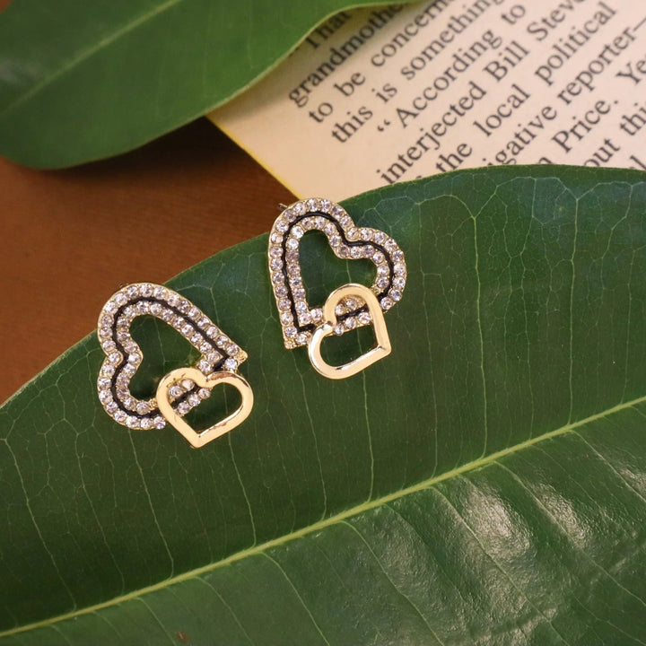 "My hearts for you" Stud - Salty Accessories