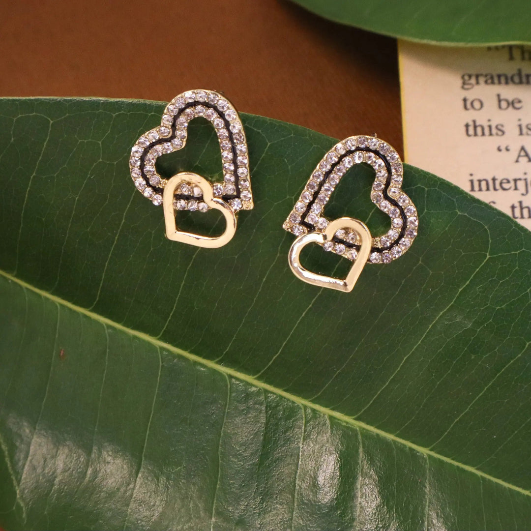 "My hearts for you" Stud - Salty Accessories